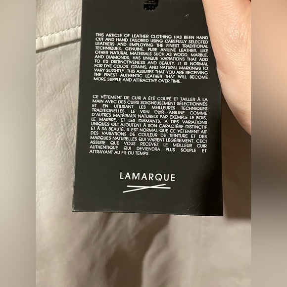 Men’s Lamarque Hooded Genuine Leather Jacket - Picture 7 of 10